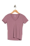 Madewell V-neck Short Sleeve T-shirt In Fig