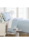 Southshore Fine Linens Premium Collection Oversized Comforter 3-piece Set In Blue