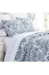 Southshore Fine Linens Enchantment Oversized Comforter 2-piece Set In Blue