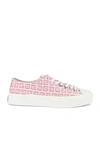 GIVENCHY 4G CITY LOW SNEAKERS,GIVE-WZ296