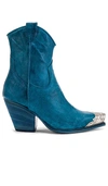 Free People Brayden Western Boot In Blue
