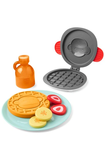 Skip Hop Babies' Monkey Waffle Maker Play Set In Multicolor