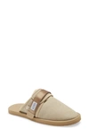 Suicoke Beige Daniel Arsham Edition Shearling Zavo-mabda Sandals In Beige