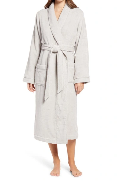 Nordstrom Hydro Cotton Terry Robe In Grey Vapor | ModeSens