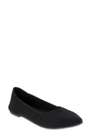 Mia Kerri Pointed Toe Flat In Black