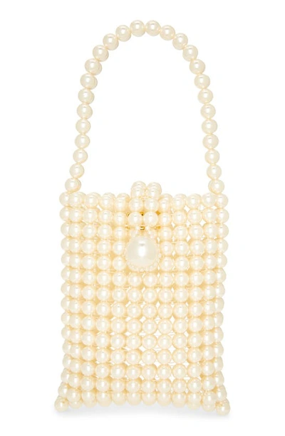 Vanina La Riviere De Galets Handbag In Pearl