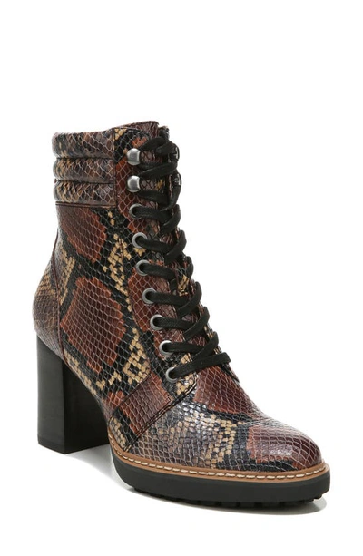 Naturalizer Callie Bootie In Tan Snake