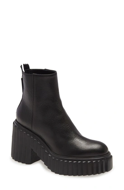 Agl Attilio Giusti Leombruni Tiggy Leather Bootie In Black