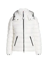 Moncler Women's Bady Short Puffer Jacket In White