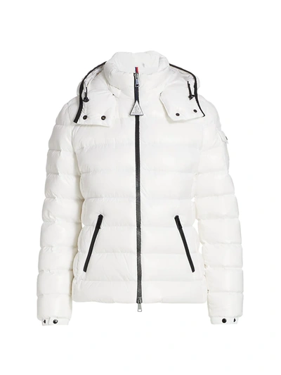 Moncler Women's Bady Short Puffer Jacket In White