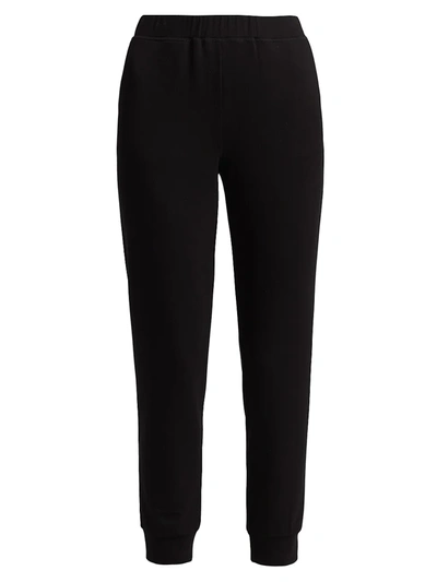 Nic + Zoe Soft Terry Joggers In Black Onyx