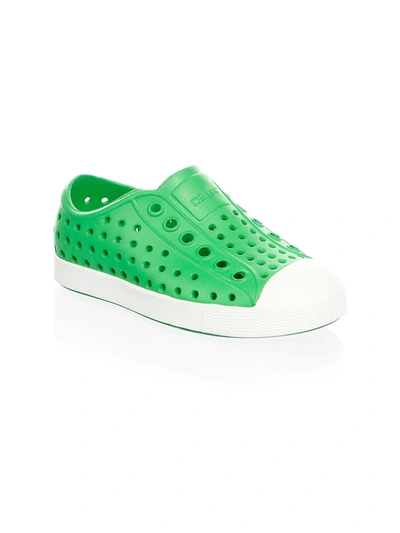 Native Shoes Babies' Men's Kid's Jefferson Perforated Sneakers In Green