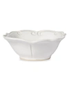 Vietri Incanto Stone White Baroque Cereal Bowl