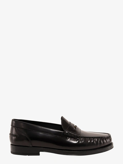Tod's Chain-link Detail Loafers In Black