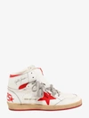 Golden Goose Sky-star High Top Sneaker In White