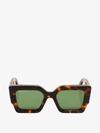Off-white Catalina Square-frame Sunglasses In Brown