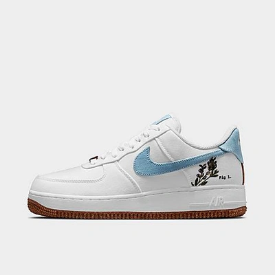 Nike Women's Air Force 1 '07 Plant Pack Casual Shoes In White/light Sienna/white