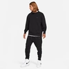 Nike Men's Sportswear Classic Fleece Crewneck Sweatshirt In Black/off Noir
