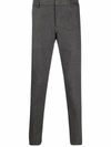 Dondup Slim-fit Chino Trousers In Grau