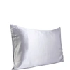 SLIP SILK PILLOWCASE - QUEEN (VARIOUS COLORS) - SILVER