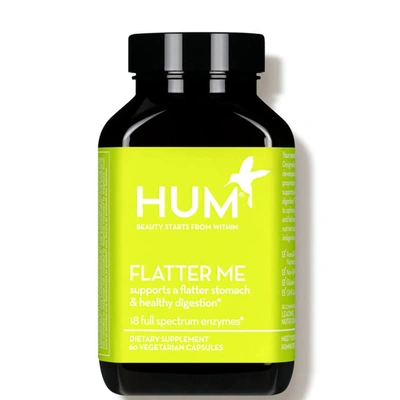 Hum Nutrition Flatter Me Healthy Digestion Supplement (60 Vegan Capsules, 30 Days)