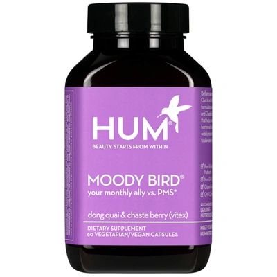 Hum Nutrition Moody Bird Pms Support Supplement (60 Vegan Capsules, 30 Days)