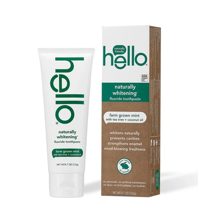 Hello Naturally Healthy Whitening Toothpaste 4.7 oz