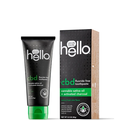 Hello Cbd Activated Charcoal Toothpaste 3 oz