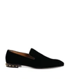 CHRISTIAN LOUBOUTIN MARQUEES VELVET LOAFERS,17271954