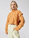 AKNVAS BONNIE CABLE KNIT SWEATER