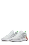 Nike Men's Free Run 5.0 Running Sneakers From Finish Line In Off White/gray/white