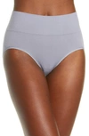 Yummie Livi Mid Waist Shaping Briefs In Quicksilver