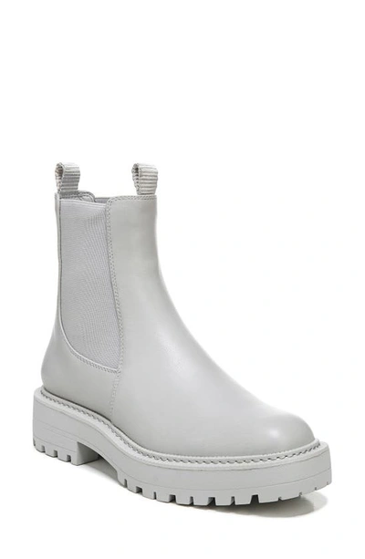 Sam Edelman Laguna  Womens Lugged Sole Ankle Chelsea Boots In Pebble Grey