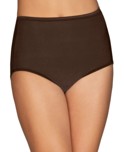 Vanity Fair Illumination Brief Underwear 13109, Also Available In Extended Sizes In Cappuccino