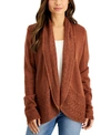 Karen Scott Turbo Shawl Collar Cardigan, Created For Macy's In Autumn Marl