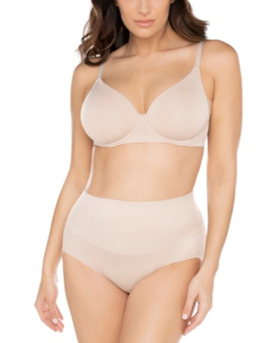 Miraclesuit Women's Comfy Curves Waistline Brief Shapewear 2514 In Tan/beige