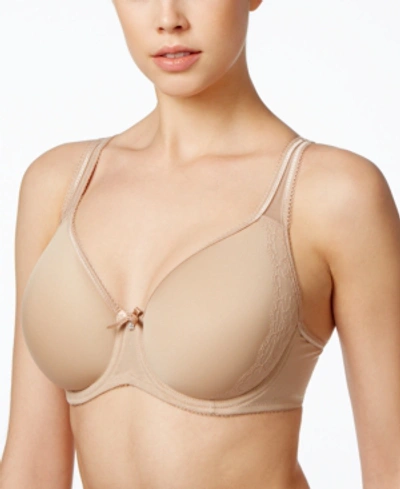 Wacoal Retro Chic Seamless Underwire Contour Bra 853186 In Toast