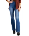 INC INTERNATIONAL CONCEPTS PLUS SIZE PULL-ON FLARE JEANS, CREATED FOR MACY'S