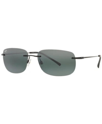 Maui Jim Unisex Polarized Sunglasses, Mj000670 Ohai 59 In Grey Polar