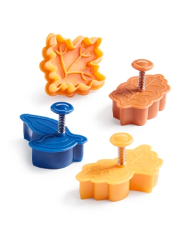 Martha Stewart Collection Cookie & Pie Crust Cutters, Set Of 4, Created For Macy's In Multi