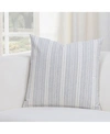 SISCOVERS SUNWASHED FARMHOUSE DECORATIVE PILLOW, 16" X 16"