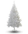 PERFECT HOLIDAY 8' CRYSTAL WHITE CHRISTMAS TREE
