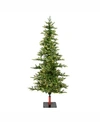 Vickerman 8' Shawnee Fir Artificial Christmas Tree With 450 Warm White Led Lights In Green