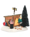 Department Five Snow Village National Lampoon's Christmas Vacation Griswold Sled Shack Figurine