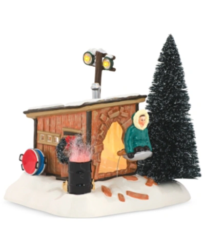 Department Five Snow Village National Lampoon's Christmas Vacation Griswold Sled Shack Figurine
