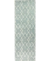 Shop Bb Rugs Veneto Cl154 2'6" X 8' Runner Rug In Sage