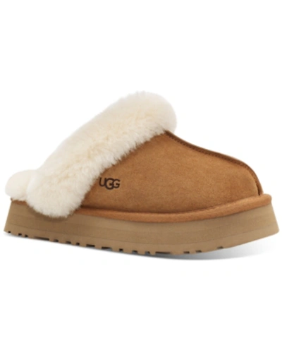 Ugg Women's Disquette Slip-on Flats In Chestnut