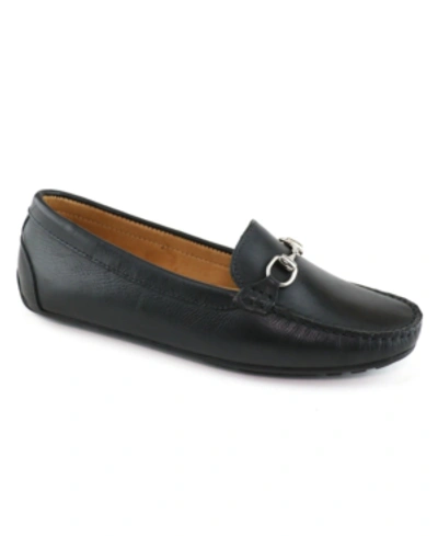 Marc Joseph New York Women's Sarasota Loafers Women's Shoes In Black Napa