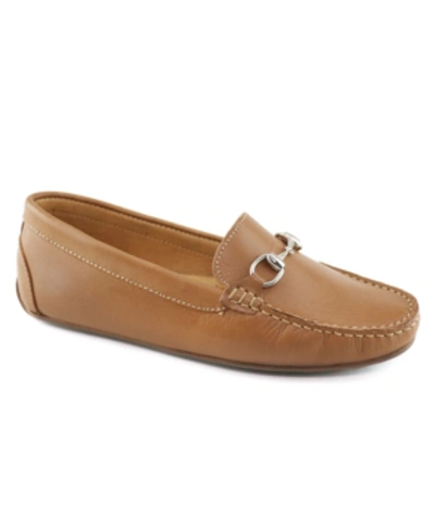 Marc Joseph New York Women's Sarasota Loafers Women's Shoes In Tan Napa