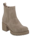 Mia Jonna Lug Sole Chelsea Boot In Sahara